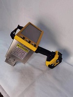Customized PLCdocking lithium battery handheld dot peen marking machine for metal for nameplate witn best price
