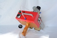 Pneumatic handheld Dot Peen Marking Machine for cylinder for metal for nameplate