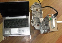 Portable dot peen engraving machine for vin chassis number