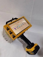 Plug-in model Electric Handheld dot pin marking machine for hard metal