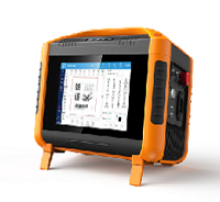 Handheld ithium battery fiber laser coding machine, tire engraving machine